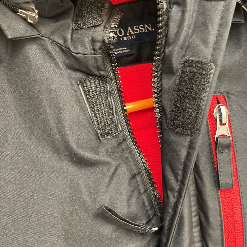 Black Jaket for boys US POLO - Picture 8 of 12